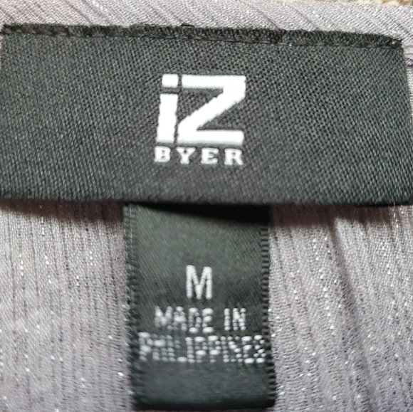 Gorgeous chiffon soft grey blouse - Picture 3 of 5